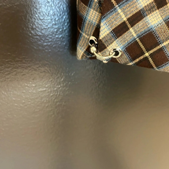 Liny Liberty deconstructed plaid crop jacket size L in mint condition - Picture 8 of 12